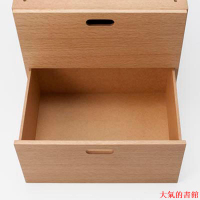 收納櫃無印良品 MUJI 組合式收納柜/抽屜2層/OA 白橡木風格現代簡約置物
