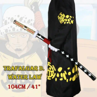 1:1 Trafalgar D. Water Law Zoro Swords Katana Japan Anime Cosplay Samurai Sword Shusui Enma Kitetsu Free Toy Sword holder belt