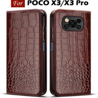 For Xiaomi POCO X3 NFC Case POCOX3 X 3 Wallet Flip Leather Phone Cover for Xiaomi POCO X3 Pro Case POCO X3Pro Case POCOX3Pro