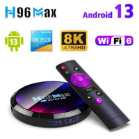 Original Android TV Box H96MAX RK3528 4GB RAM 64GB ROM Android Box Support 2.4G/5.8G WiFi6 BT5.0 4K Video Set Top TV Box