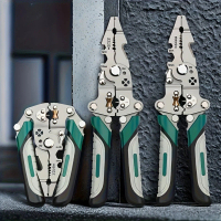 {Lwcheer2} Foldable Multi Functional Industrial Grade Wire Stripper, A Durable And Precision Tool Fo