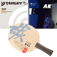 Pro Combo Racket SANWEI 651 Table Tennis Blade with Sanwei TARGET Europe 40+ and Palio AK47 Blue Ping Pong rubbers