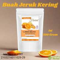 Sehatkuherbal Dried Orange : Buah jeruk Kering isi 500 Gram