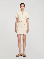 กระโปรง Short Knitted Skirt