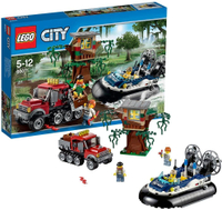 【折300+10%回饋】Lego City 60071 Verbrecherjagd im Luftkissenboot