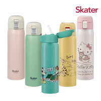 【Skater】不鏽鋼吸管-兒童保溫瓶(480ml)