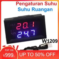 Thermostat Digital Temperature W1209 Termostat Controller Relay W1209wk LED Digital Sensor Suhu 12V