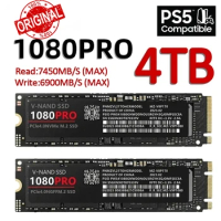 Original 1080PRO 4TB 2TB 1TB SSD M2 2280 PCIe 4.0 NVME NGFF Solid State Drive 14000MB/S Read Hard Disk for Xbox PC PS5 PUBG Game