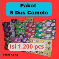 Serbuk Es Camelo Campur Rasa 5 Dus Isi 1200 pcs