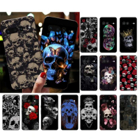 Skull Art Phone Case For Google Pixel 8 7 Pro 7A 7 6A 6 Pro 5A 4A 3A Pixel 4 XL Pixel 5 6 4 3 3A XL