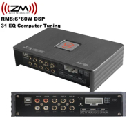 OEM Car Dsp Amplifier 6*60W 6 Channel Audio Power Amplifier DSP 4.2