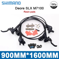 Deore SLX M7100 MTB Brakes Left Right 900/1600mm Mountain Bicycle Disc Brake