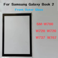 For Samsung Galaxy Book 12" W720 W727 Book2 W767 W737 W700 glass panel screen Digitizer Replacement