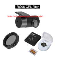 Dash Camera CPL Filter For 70MAI Rear Camera RC06 CPL Filter for A800S / A500S for 70MAI RC06 CPL Filter VHB Sticker