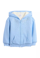 GAP Baby & Toddler Sherpa-Lined Sequin Zip Hoodie