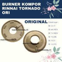 Burner Kuningan Kompor Rinnai Tornado Original (511T, 602BGX, 712BGX, 712BX, 712T, 712TG)