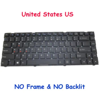 P640RF English LA Keyboard For CLEVO P640 N130BU N130WU CVM16M83US-430 6-80-N1300-011-1 CVM16M86LA-430 6-80-N1300-481-1 NO Frame