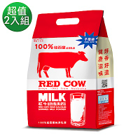 【紅牛】 超濃脫脂奶粉(2kg)x2袋