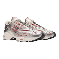 NB Thisisneverthat x New Balance 1000 Metallic Silver Red 聯名款 銀紅 休閒鞋 M1000TI