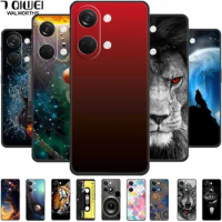 For Oneplus Nord 3 5G Case 6.74'' Silicone Soft Wolf Lion Protector Funda Covers for ONE PLUS Nord 3 2023 TPU Coque Nord3 ANIMAL