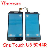 10Pcs Touch Screen For Alcatel One Touch U5 5044R / 5044C Touch Screen Digitizer Sensor Glass Panel Repair Parts