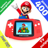 Máy Chơi Game Video Gameboy GBA, Trạm Cổ Điển 400 Trò Chơi, Máy Chơi Game Cầm Tay， Chơi Điện Tử máy 