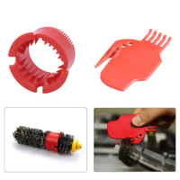 2pcs Bristle Flexible Brush Cleaning Tools Kit For iRobot Roomba 500 600 700 800 900 Series Vacuum Cleaner Replacement Parts