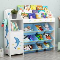 兒童玩具收納架寶寶書架繪本架幼兒園玩具櫃置物架多層整理收納櫃