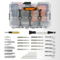 JAKEMY JM-8158 Multi-functional screwdriver tool set carving knife kit DIY repair tool set for electronics phone computer watch