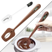 2-in-1 Digital Thermometers Spatula Portable Kitchen Cooking Sweets Spatula Ideal Gift