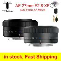 TTartisan 27mm F2.8 Camera Lens APS-C AF Auto Focus STM For Fujifilm XF Mount X-A X-T X-E X-Pro Series X-T4 X-T10 X-T30 Cameras