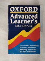 【書寶二手書T3／字典_FKF】Oxford Advanced Learner's Dictionary_Sally Wehmeier