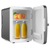 Car Refrigerator Fridge For Refrigerators Rvs Portable Skin Care Makeup Pp Freezer Mini Skincare Garage Use