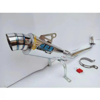 Knalpot racing DOS all bebek supra x 110/125/blade/revo/kharisma/jupiter/shogun/smash/astrea/kirana,