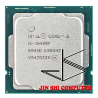 New Intel Core i5-10400F i5 10400F 2.9 GHz Six-Core Twelve-Thread CPU Processor 65W LGA1200