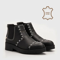 Adorable Projects - Flody Boots Genuine Leather Black - Sepatu Wanita 41