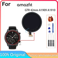 For Amazfit GTR 42mm A1909 A1910 Smart Watch LCD Display + Touch Panel Digitizer For Amazfit GTR 42mm A1909 A1910 Amoled Display