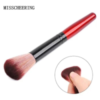 1pcs Wooden Handle Soft Fluffy Dust Dipping Clean Nail Art Brush Pen Glitter Remover UV Gel Powder Removal Manicure Care Tools
