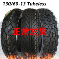 13 Inch 130/60-13 Motorcycle Tyre Antiskid Tubeless Tire Bike Electric Scooter Vacuum Accessories