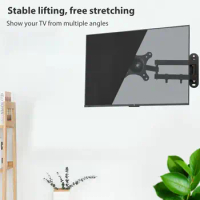 LCD LED TV Wall Mount Adjustable PC Monitor Holder Universal Wall Hanging Television Support for Echo Show 15