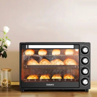 Electric Oven Household Oven 40L, Independent Temperature Control Multi-layer Baking Oven Lamp Pizza Oven Electric Kitchen Oven