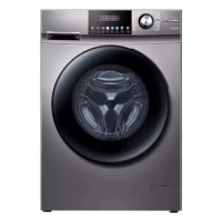 10Kg Automatic Front Load Washer Dryer Combo Laundry Washing Machine Dryercommercial self service clothes dryer