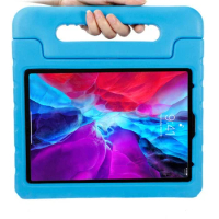 For iPad Pro 12.9 2020 Case A2229 Safe EVA Shockproof Children Protective Kickstand Tablet Cover for iPad Pro 12.9 2020 A2378