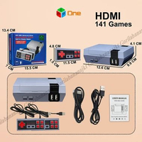 Nintendo NES CLONE RETRO MINI console tv 620 game jadul HDMI