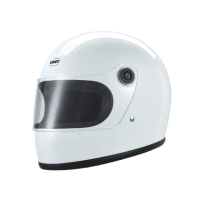 【Chief Helmet】HESTIA 素色 白 全罩式 安全帽(樂高帽 懷舊復古帽 復古樂高帽 素色樂高帽 全罩式安全帽)