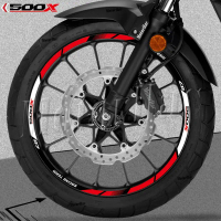 Dành cho CB500 X/CB 500X (2019–2025), miếng dán phản quang viền lốp xe máy, băng trang trí CB500X, p