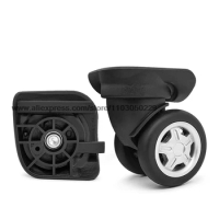 New high-quality luggage wheel replacement trolley accessory 9049 universal wheel password travel box wheel