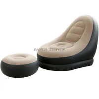 Inflatable Lazy Sofa Single Creative Bedroom Dormitory Foldable Small Sofa Bed Nap Leisure Inflatable Chair