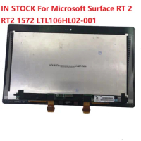 10.6" LCD For Microsoft Surface RT 2 RT2 1572 LTL106HL02-001 LCD Display Touch Screen Digitizer Sensor Assembly