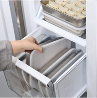 日本304不銹鋼餃子盒冰箱速凍餛飩專用魚肉類冷凍食物冷藏保鮮盒 全館免運
